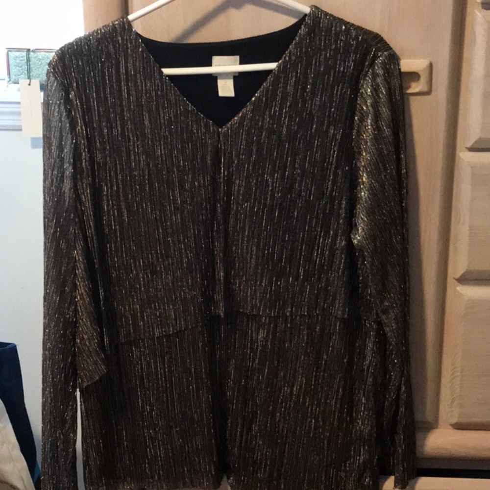 Bronze blouse